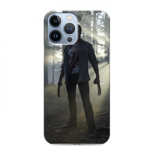 Дизайнерский силиконовый чехол для Iphone 13 Pro Max Логан