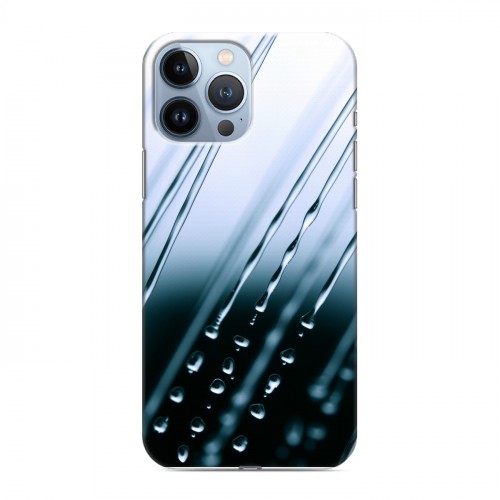 Дизайнерский силиконовый чехол для Iphone 13 Pro Max Абстракции Капли