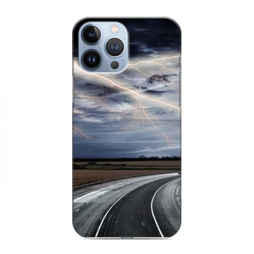 Дизайнерский силиконовый чехол для Iphone 13 Pro Max стихии