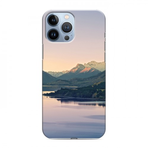 Дизайнерский силиконовый чехол для Iphone 13 Pro Max горы