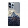 Дизайнерский силиконовый чехол для Iphone 13 Pro Max вулкан