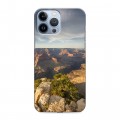 Дизайнерский силиконовый чехол для Iphone 13 Pro Max каньоны