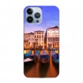 Дизайнерский пластиковый чехол для Iphone 13 Pro Max венеция