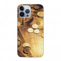 Дизайнерский силиконовый чехол для Iphone 13 Pro Max Текстуры денег