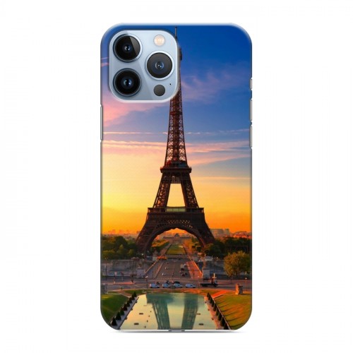 Дизайнерский пластиковый чехол для Iphone 13 Pro Max Париж
