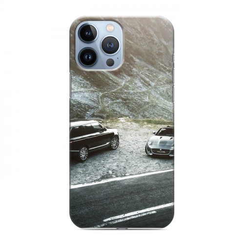 Дизайнерский пластиковый чехол для Iphone 13 Pro Max Land Rover