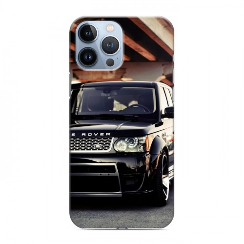 Дизайнерский силиконовый чехол для Iphone 13 Pro Max Land Rover