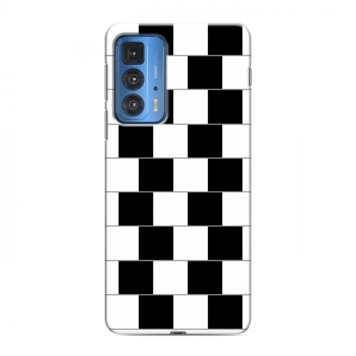 Дизайнерский силиконовый чехол для Motorola Edge 20 Pro Оптические иллюзии