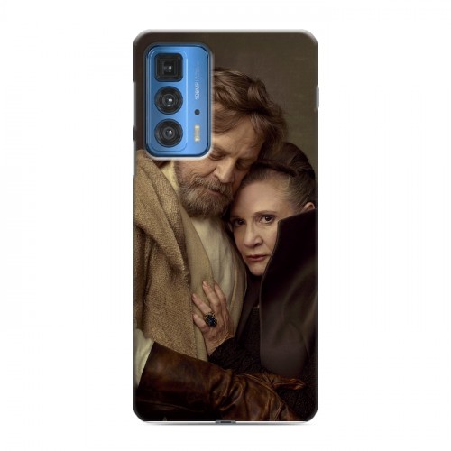 Дизайнерский силиконовый чехол для Motorola Edge 20 Pro Star Wars : The Last Jedi
