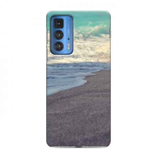 Дизайнерский силиконовый чехол для Motorola Edge 20 Pro пляж