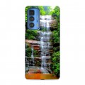 Дизайнерский силиконовый чехол для Motorola Edge 20 Pro водопады