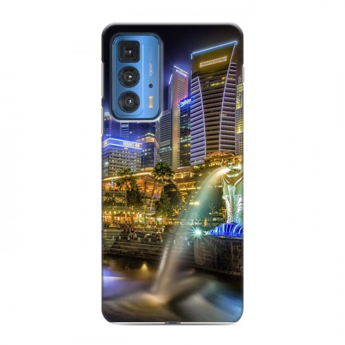 Дизайнерский силиконовый чехол для Motorola Edge 20 Pro Сингапур