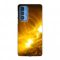 Дизайнерский силиконовый чехол для Motorola Edge 20 Pro Солнце