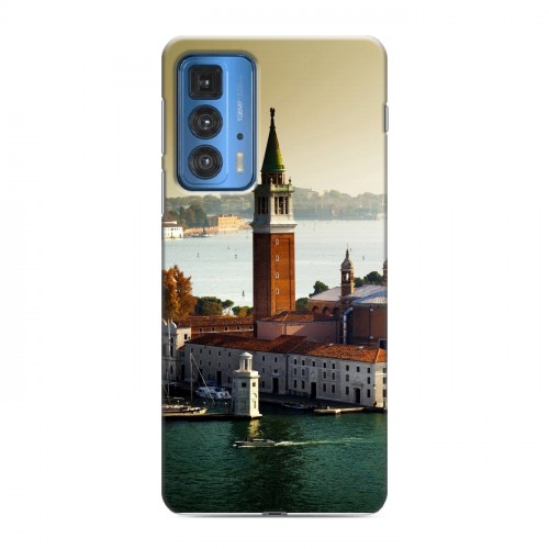 Дизайнерский силиконовый чехол для Motorola Edge 20 Pro Венеция