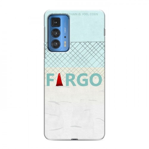 Дизайнерский силиконовый чехол для Motorola Edge 20 Pro Фарго