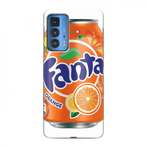 Дизайнерский силиконовый чехол для Motorola Edge 20 Pro Fanta