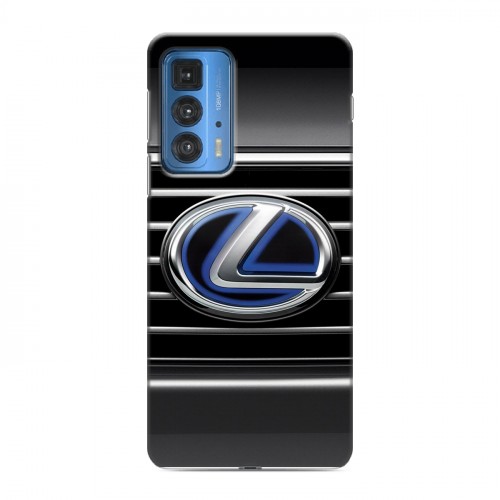 Дизайнерский силиконовый с усиленными углами чехол для Motorola Edge 20 Pro Lexus