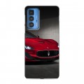 Дизайнерский силиконовый чехол для Motorola Edge 20 Pro Maserati
