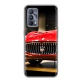 Дизайнерский силиконовый с усиленными углами чехол для Realme GT Master Edition Maserati