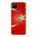 Дизайнерский силиконовый чехол для Realme C21Y Флаг Турции