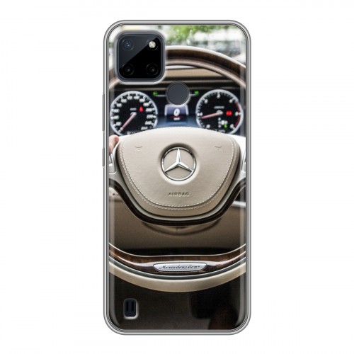 Дизайнерский силиконовый чехол для Realme C21Y Mercedes