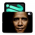 Дизайнерский силиконовый с усиленными углами чехол для Ipad Mini (2021) Барак Обама