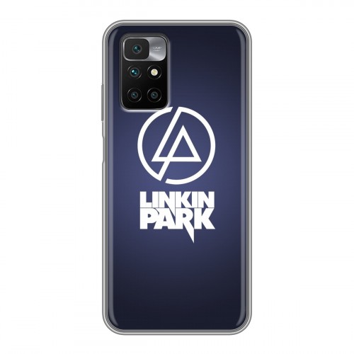 Дизайнерский пластиковый чехол для Xiaomi Redmi 10 Linkin Park
