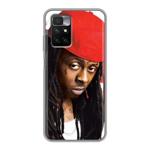 Дизайнерский силиконовый чехол для Xiaomi Redmi 10 Lil Wayne