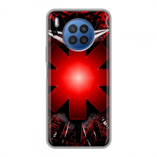 Дизайнерский силиконовый чехол для Huawei Nova 8i Red Hot Chili Peppers