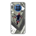 Дизайнерский силиконовый чехол для Huawei Nova 8i Человек - паук