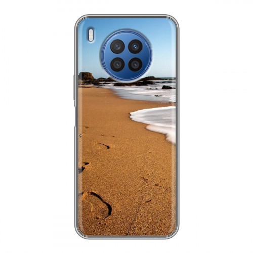 Дизайнерский силиконовый чехол для Huawei Nova 8i пляж