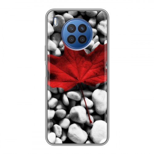 Дизайнерский силиконовый чехол для Huawei Nova 8i флаг Канады