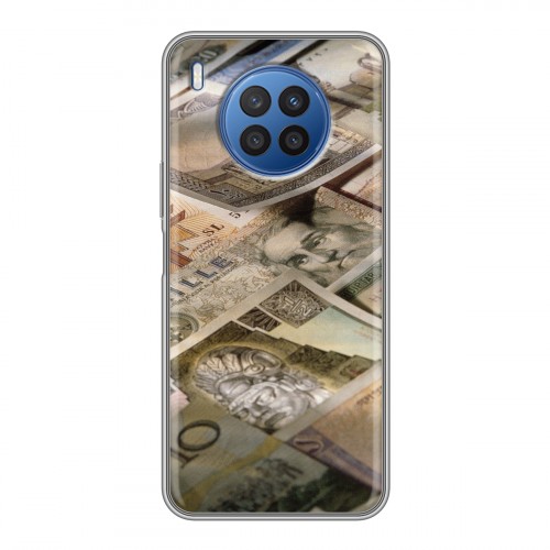 Дизайнерский силиконовый чехол для Huawei Nova 8i Текстуры денег