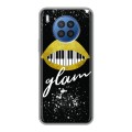 Дизайнерский силиконовый с усиленными углами чехол для Huawei Nova 8i Дизайнерское пианино