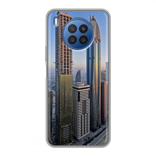 Дизайнерский силиконовый чехол для Huawei Nova 8i Дубаи