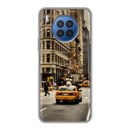 Дизайнерский силиконовый чехол для Huawei Nova 8i Нью-Йорк