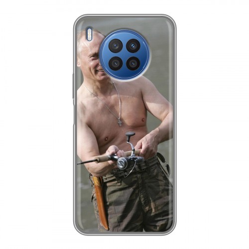 Дизайнерский силиконовый чехол для Huawei Nova 8i В.В.Путин