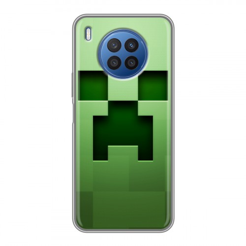 Дизайнерский силиконовый чехол для Huawei Nova 8i Minecraft