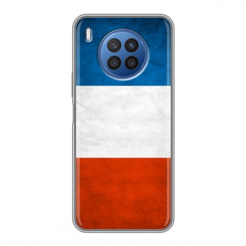 Дизайнерский силиконовый чехол для Huawei Nova 8i Флаг Франции