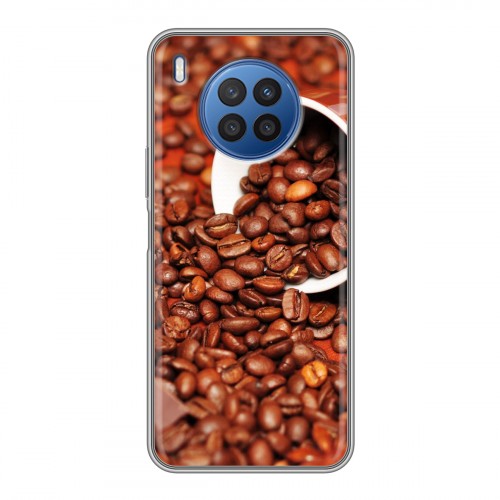 Дизайнерский силиконовый чехол для Huawei Nova 8i Кофе напиток