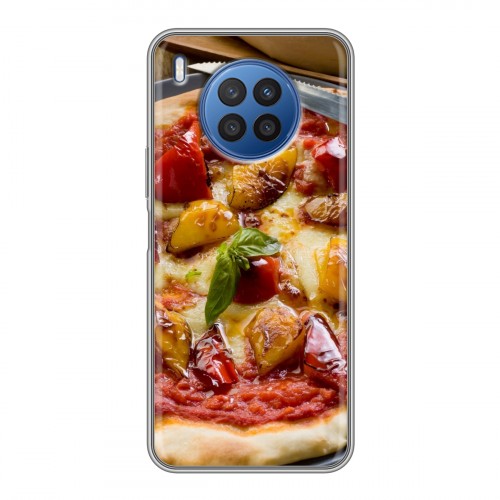 Дизайнерский силиконовый чехол для Huawei Nova 8i Пицца