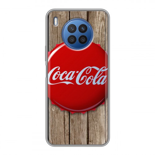Дизайнерский силиконовый чехол для Huawei Nova 8i Coca-cola