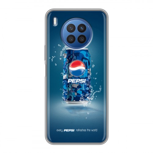 Дизайнерский силиконовый чехол для Huawei Nova 8i Pepsi