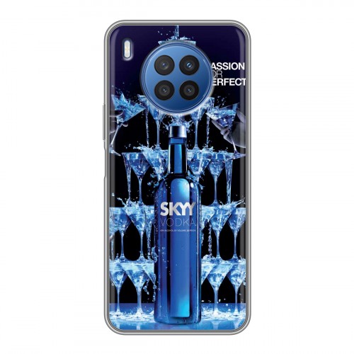 Дизайнерский силиконовый чехол для Huawei Nova 8i Skyy Vodka
