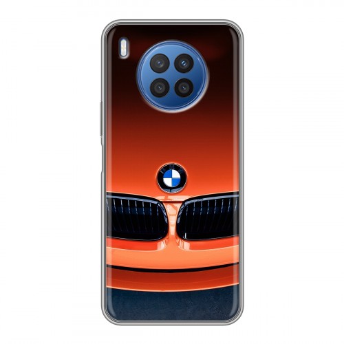 Дизайнерский силиконовый чехол для Huawei Nova 8i BMW