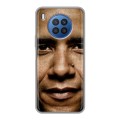 Дизайнерский силиконовый с усиленными углами чехол для Huawei Nova 8i Барак Обама