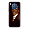 Дизайнерский силиконовый чехол для Huawei Nova 8i Барак Обама