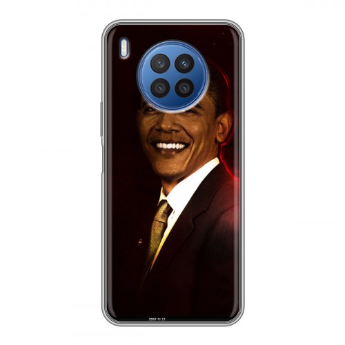 Дизайнерский пластиковый чехол для Huawei Nova 8i Барак Обама