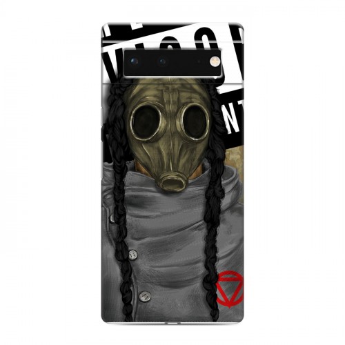 Дизайнерский силиконовый чехол для Google Pixel 6 Бандитские маски