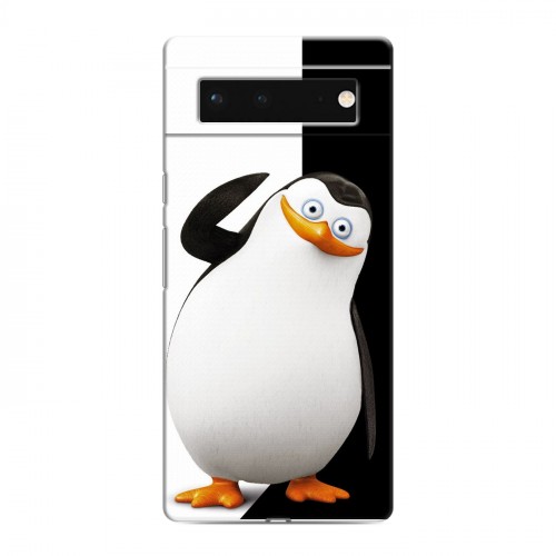 Дизайнерский силиконовый чехол для Google Pixel 6 Пингвины